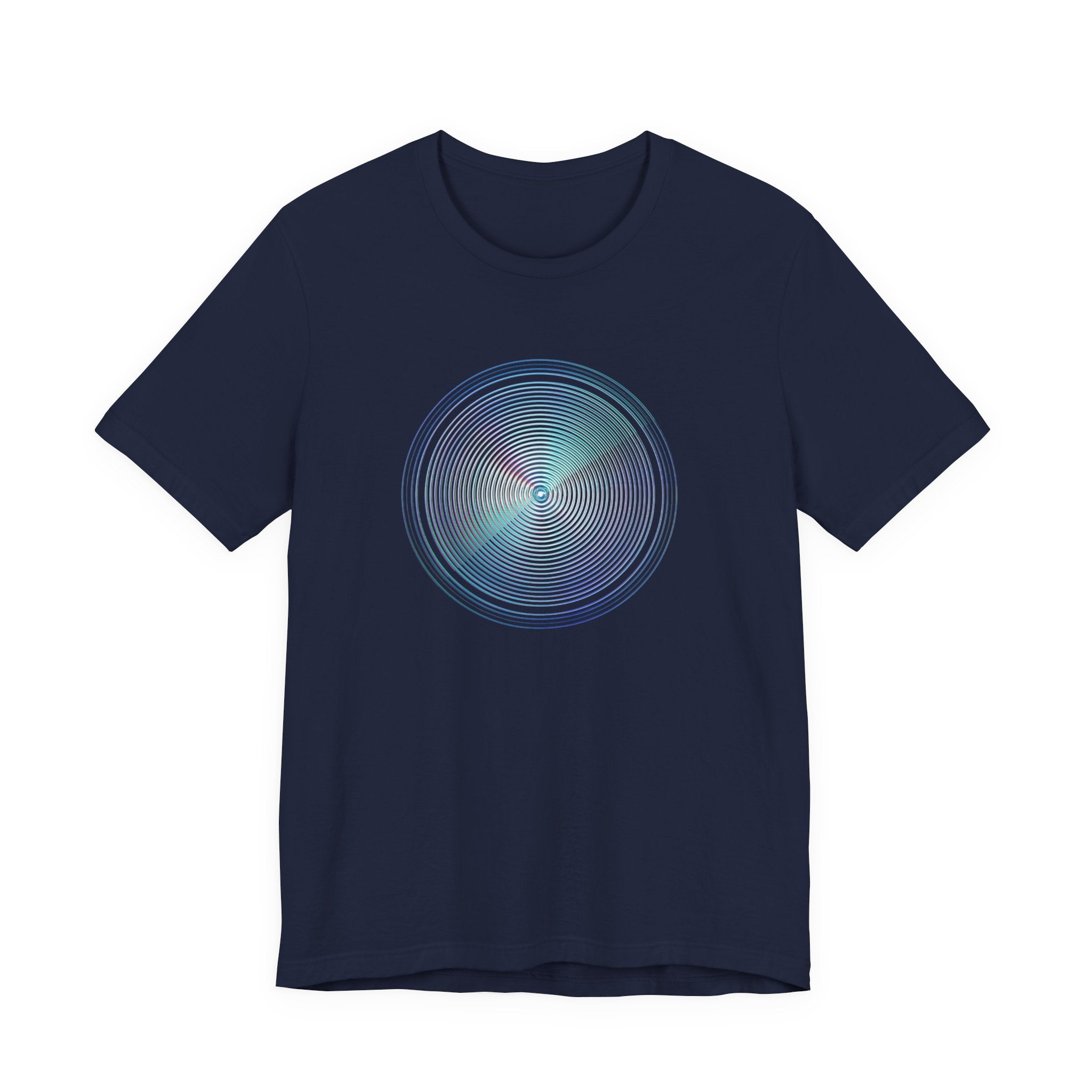 Hypnotic Holo Spiral T‑Shirt