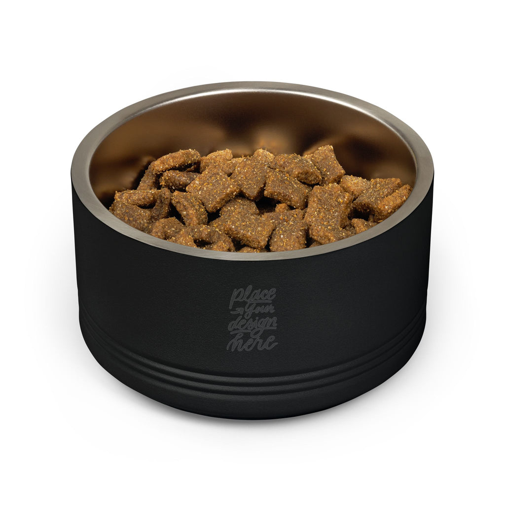 Personalized Pet Bowl – Custom Name 18oz Stainless Steel Dog & Cat Feeding Bowl