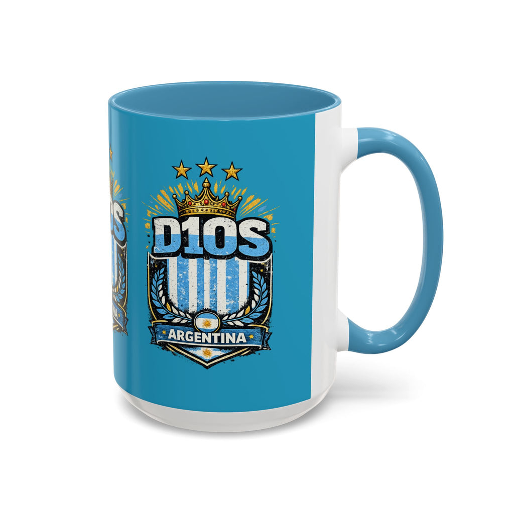Coffee Mug — Bright Blue Accent Ceramic Mug (11/15oz)