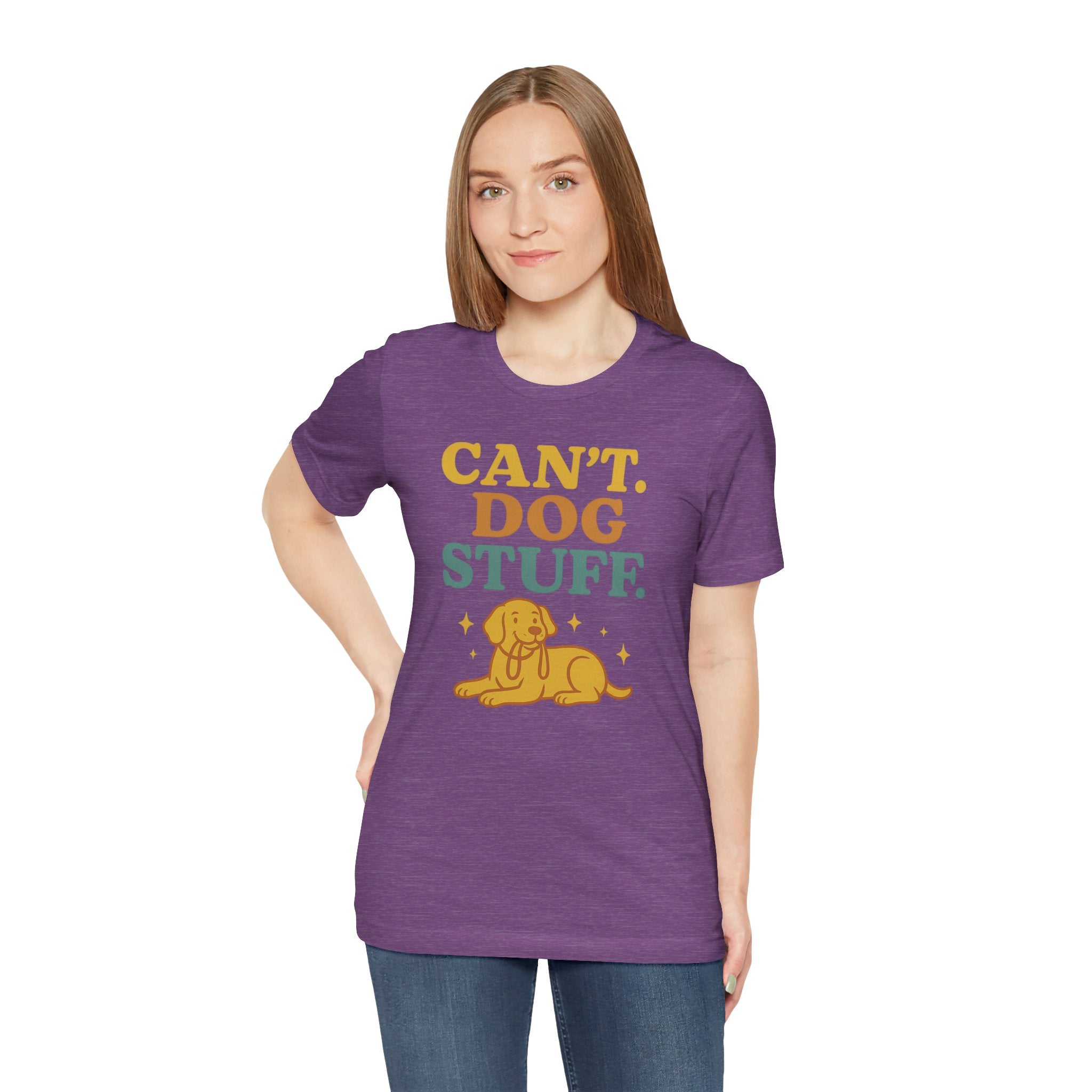 "Can’t. Dog Stuff." – Dog Lover Priorities Tee