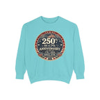 250th 4th of July Anniversary Sweatshirt — Patriotic Independence Day Crewneck