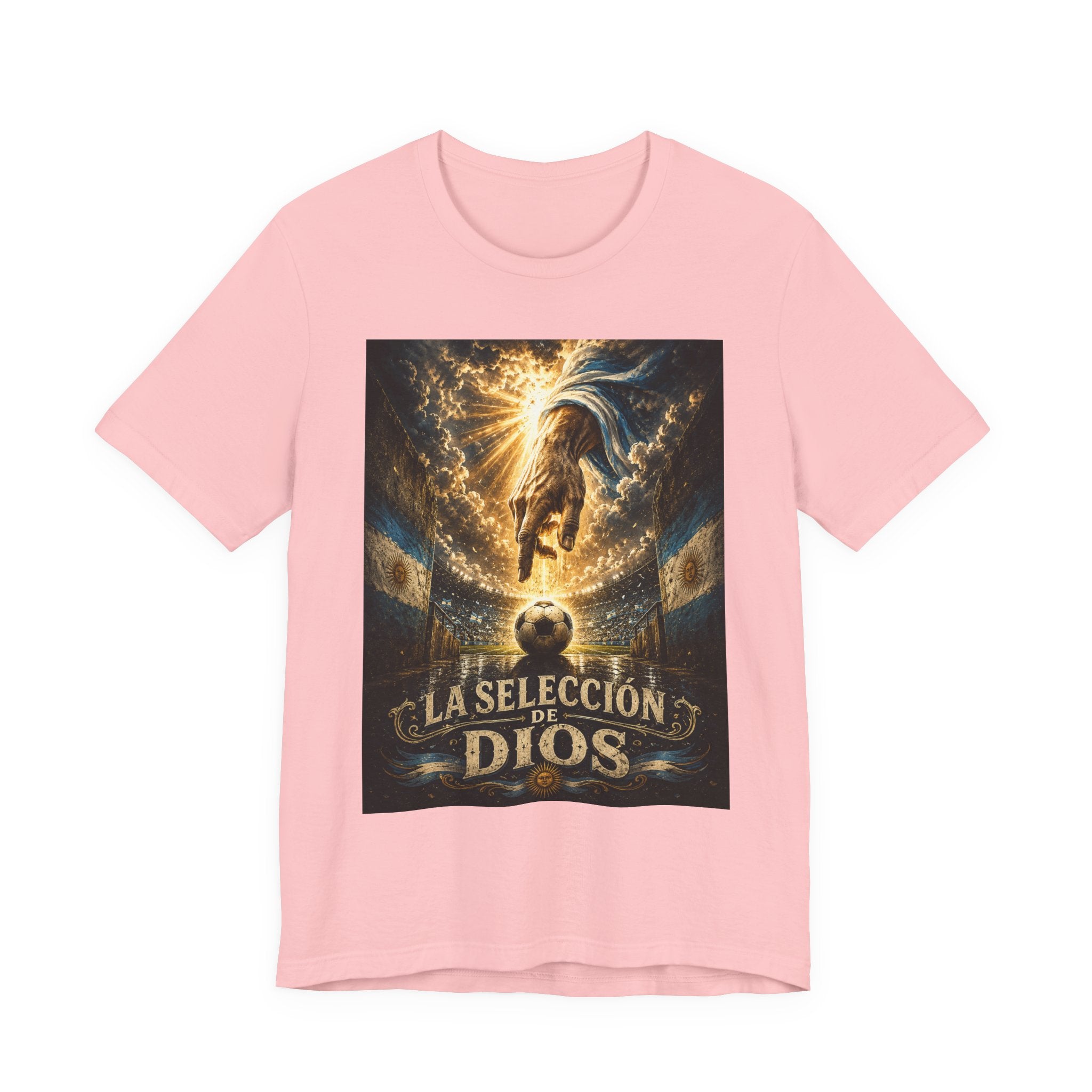 Soccer Faith T-Shirt — "La Selección de Dios" Graphic Tee