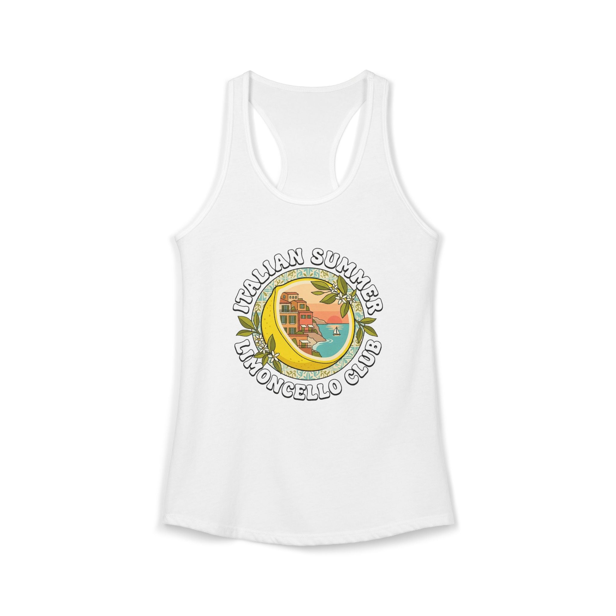 Women's Ideal Racerback Tank - Italian Summer