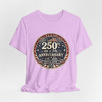 4th of July 250th Anniversary T-Shirt – Vintage American Flag Emblem (1776–2026)
