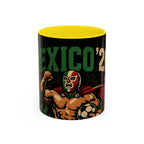 Mexico ’26 Luchador Soccer Coffee Mug