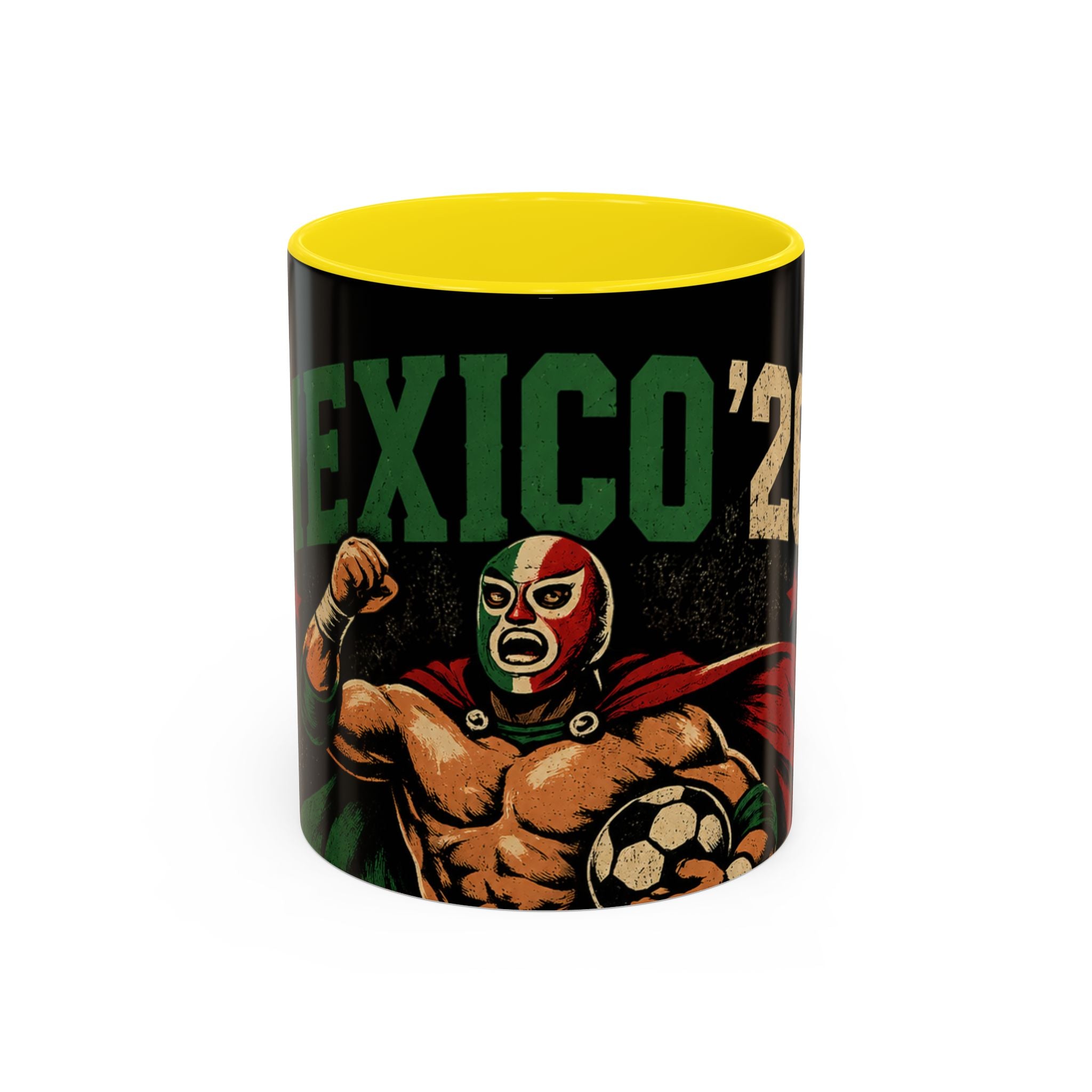 Mexico ’26 Luchador Soccer Coffee Mug