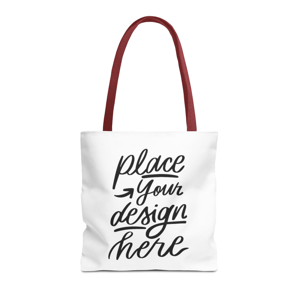Custom Printed Tote Bag — Personalized All-Over-Print Canvas Shopper
