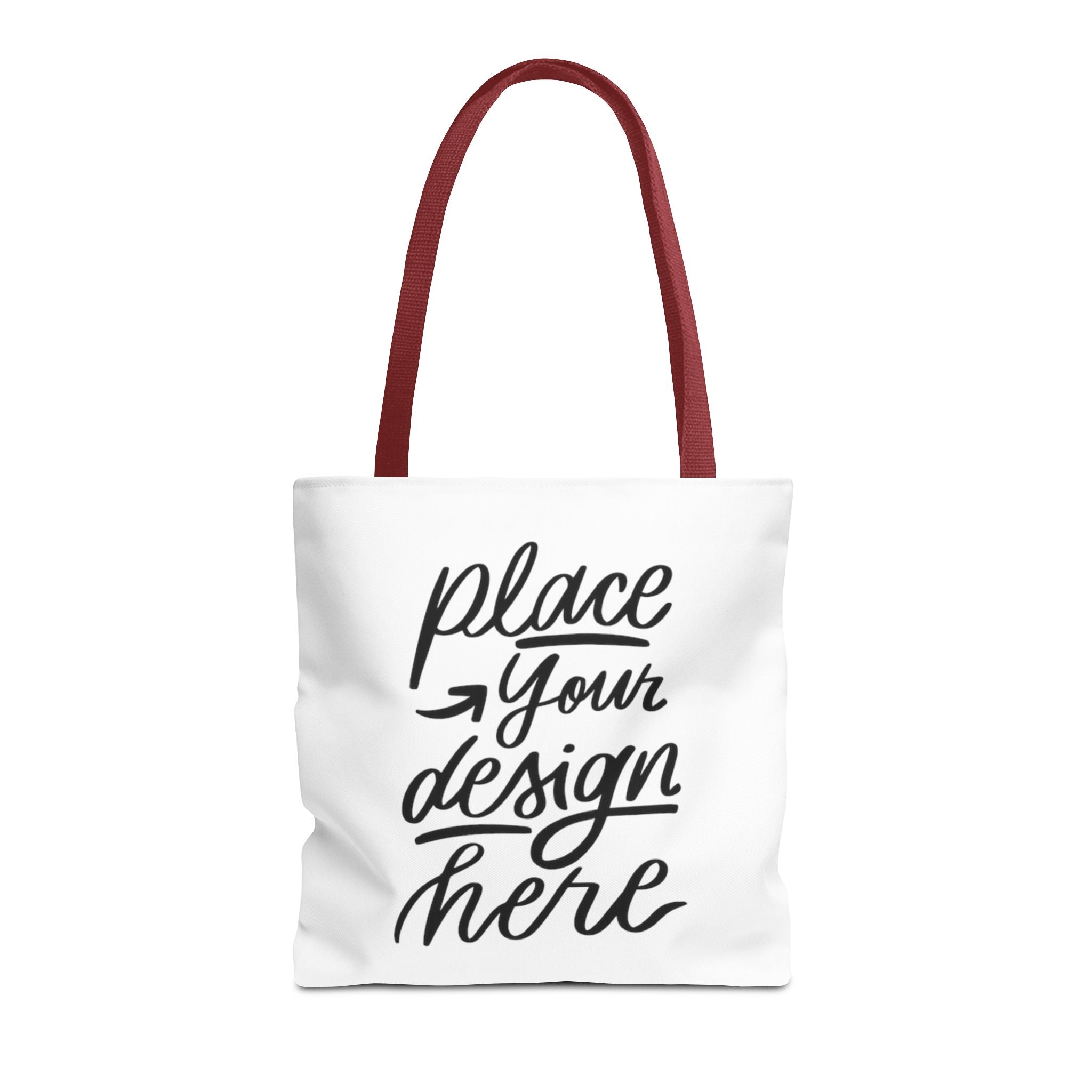 Custom Printed Tote Bag — Personalized All-Over-Print Canvas Shopper