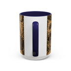 Vintage Natural History Coffee Mug — Botanical & Fossil Illustration Accent Mug