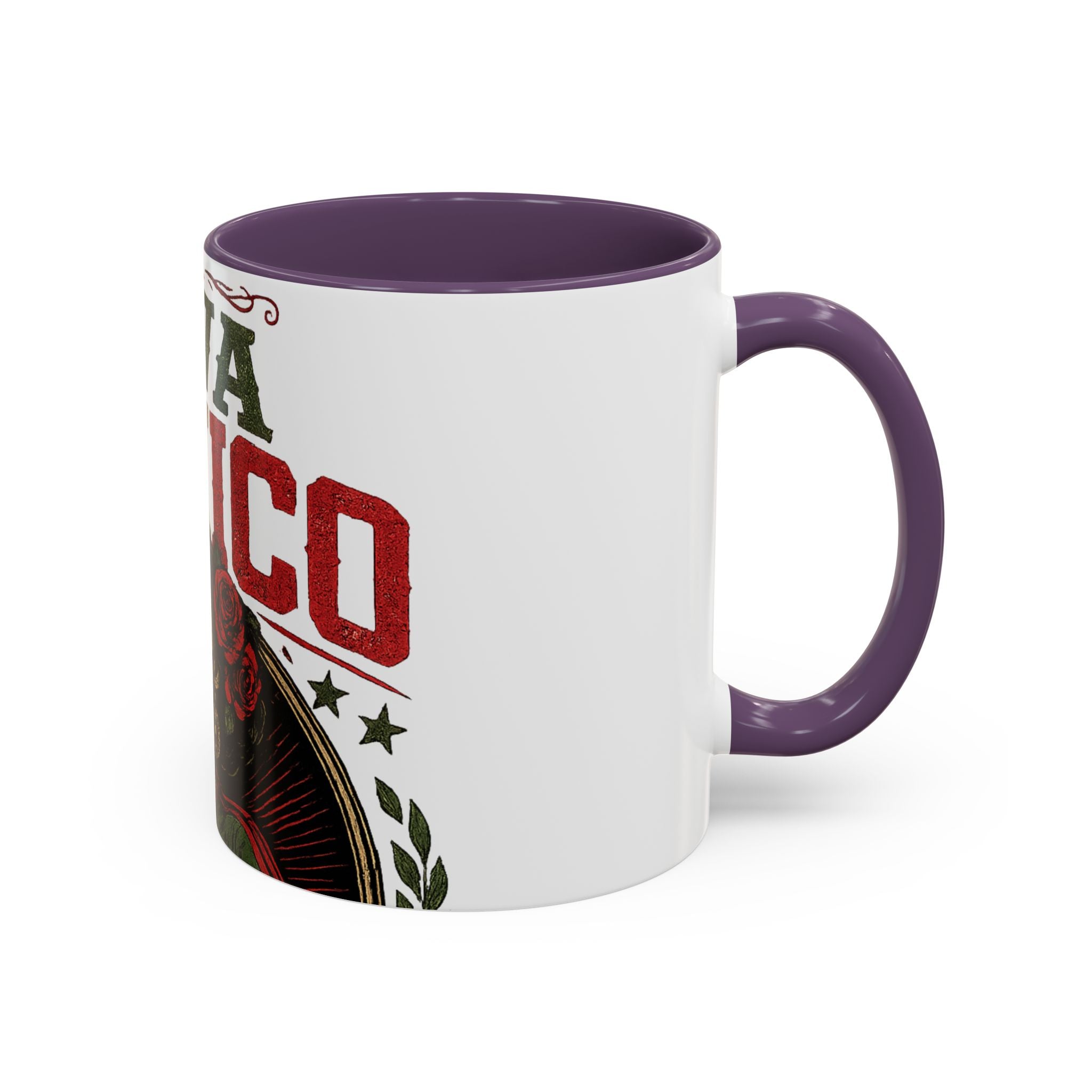 Viva Mexico Accent Coffee Mug — Day of the Dead Skeleton Design (11/15oz)