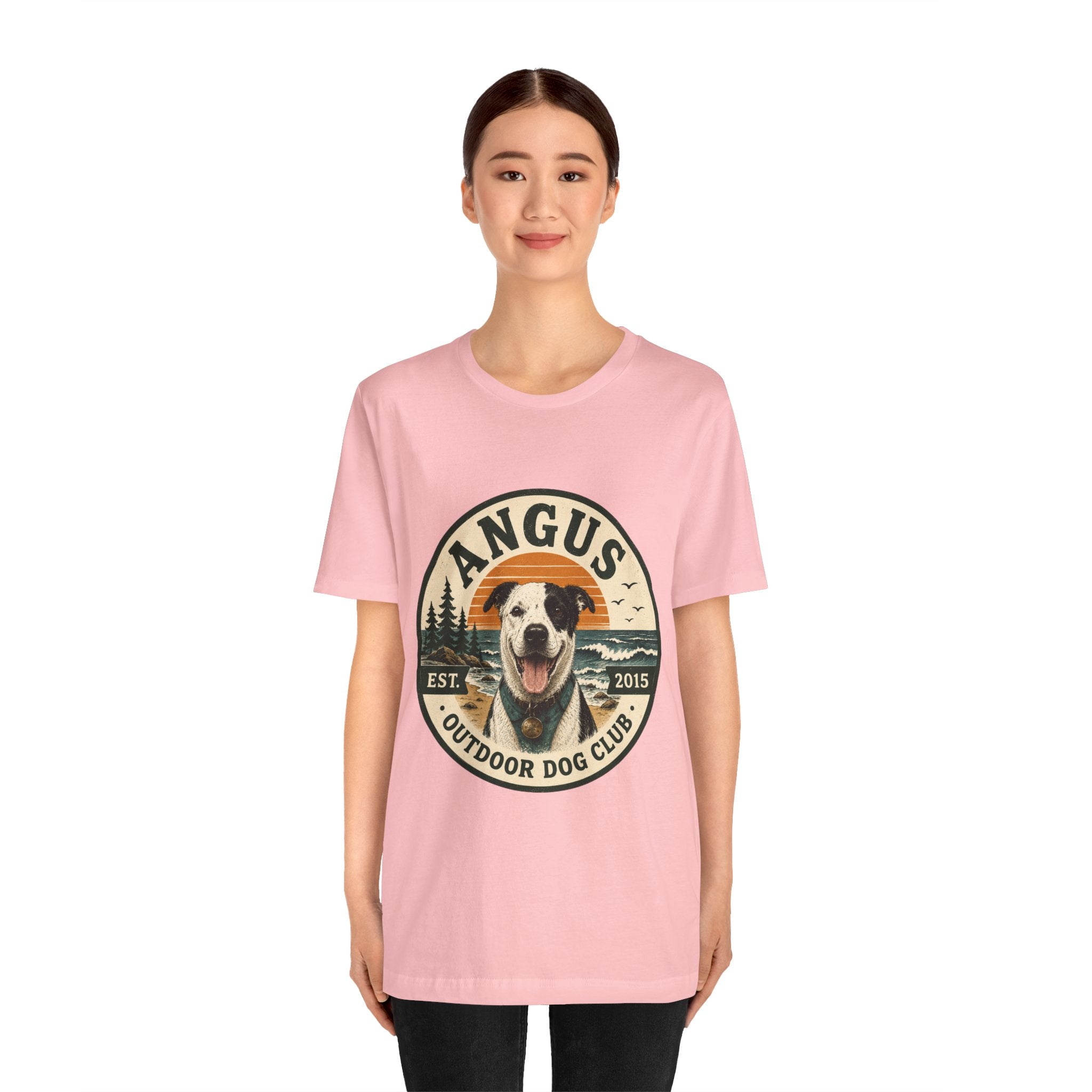 Angus Dog Photo Collage T-Shirt
