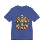 We Call It Soccer USA T-Shirt – Patriotic Eagle Soccer Tee