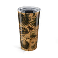 Vintage Botanical 20oz Tumbler – Antique Map & Plant Print Travel Cup