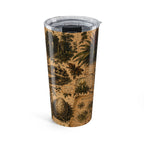 Vintage Botanical 20oz Tumbler – Antique Map & Plant Print Travel Cup