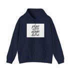 Classic Hoodie with Centered Design – 'Place Your Design Here'