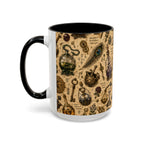 The Alchemist's Cabinet Coffee Mug — Vintage Apothecary Accent Mug (11/15 oz)