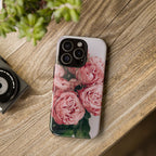 Tough Case — Pink Peonies Floral Phone Case