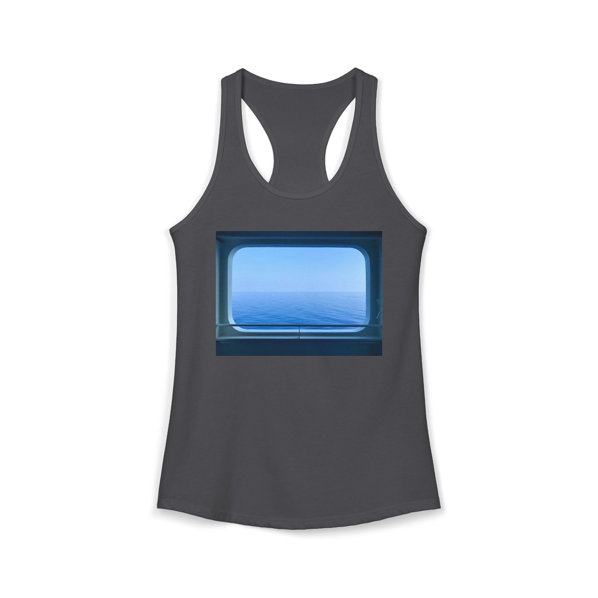 Women's Ideal Racerback Tank - Summer Ocean View