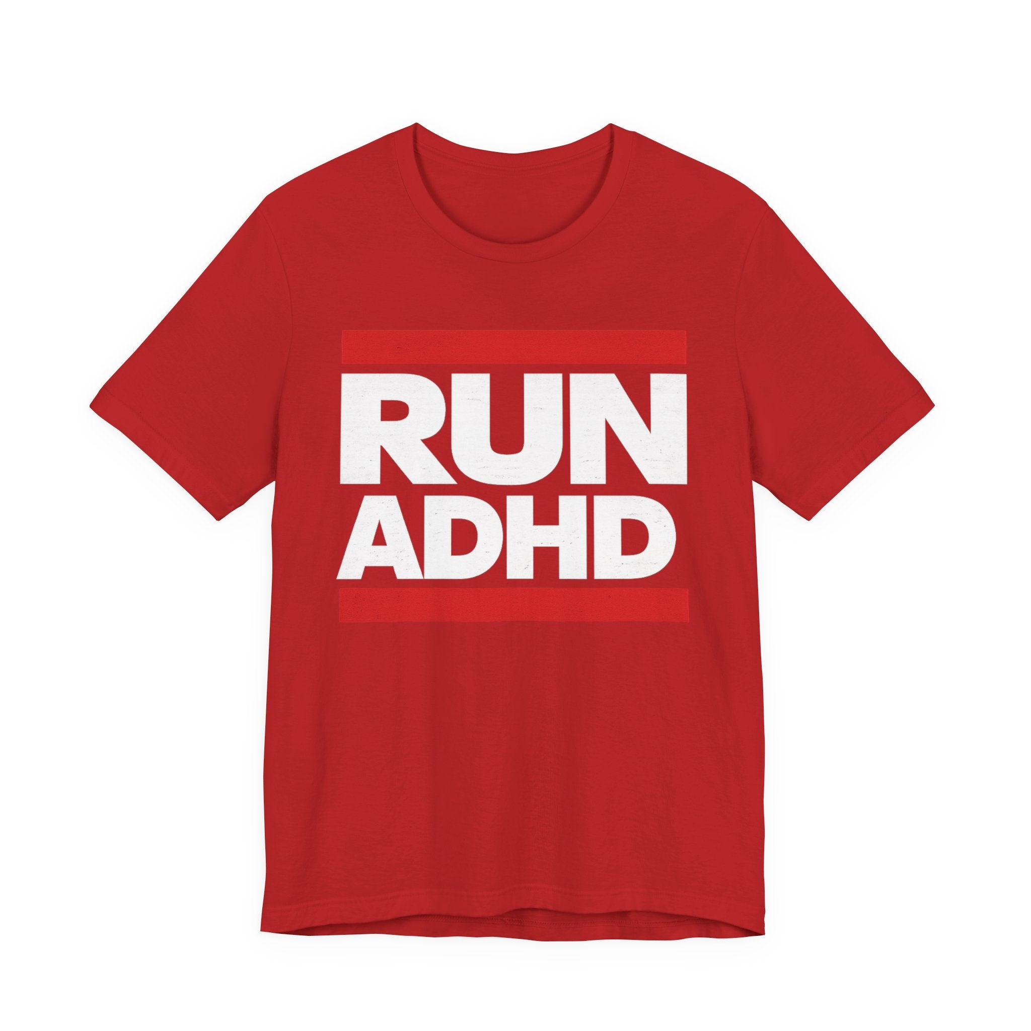 RUN ADHD Graphic Tee — Funny ADHD Awareness Shirt