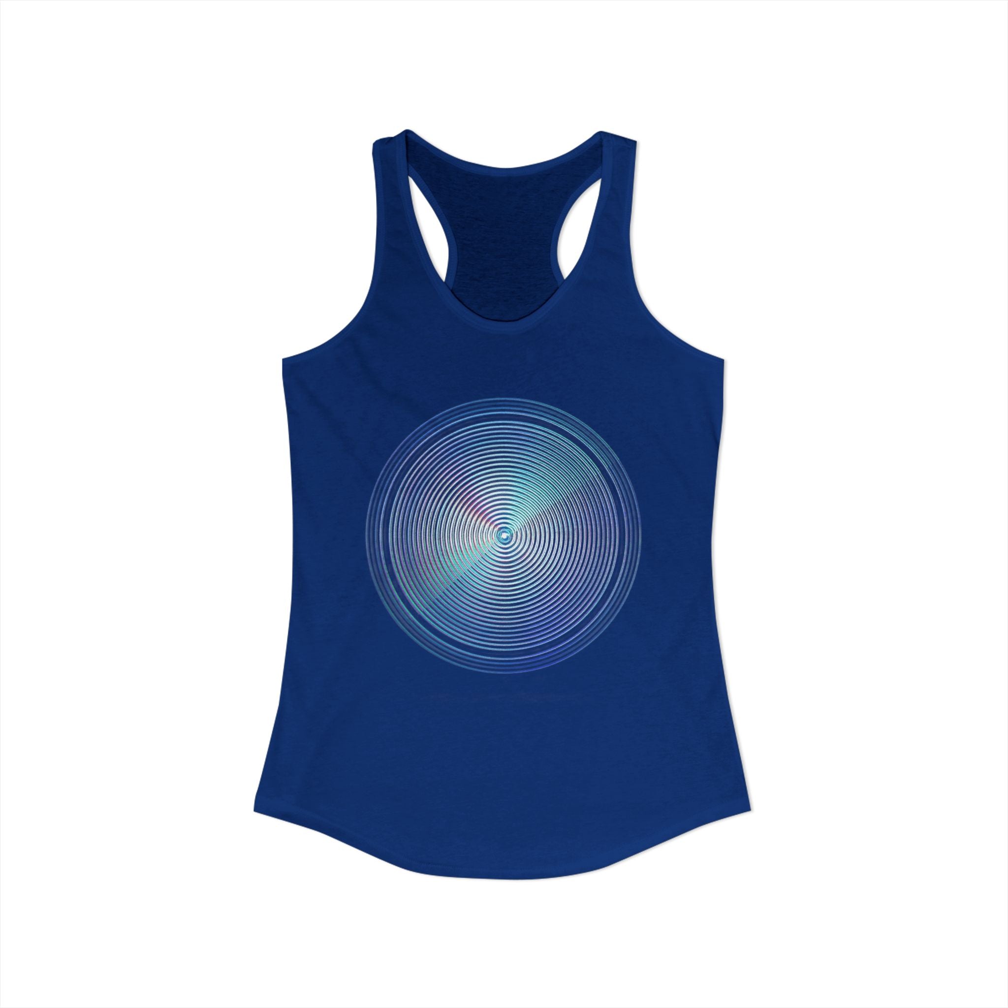 Women's Ideal Racerback Tank - Circle
