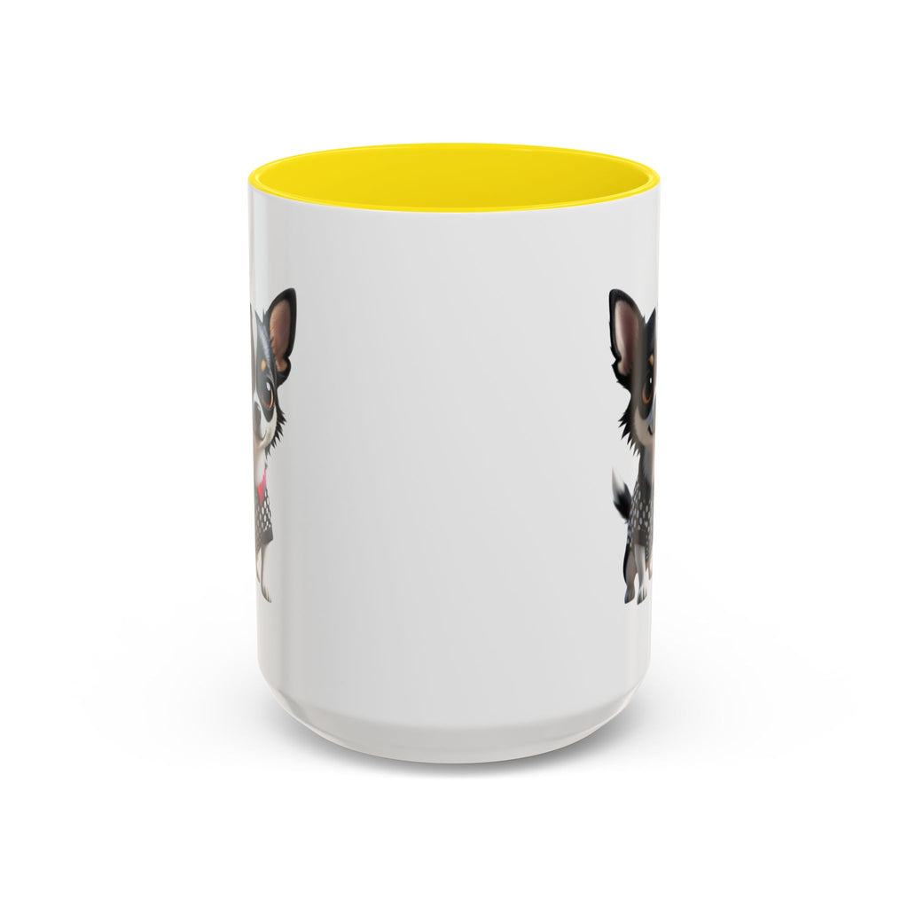 Chihuahua Dog Accent Coffee Mug – Cute Tiny Pup 11/15oz