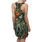 Octopus Garden Racerback Dress — Vintage Nautical Floral Print
