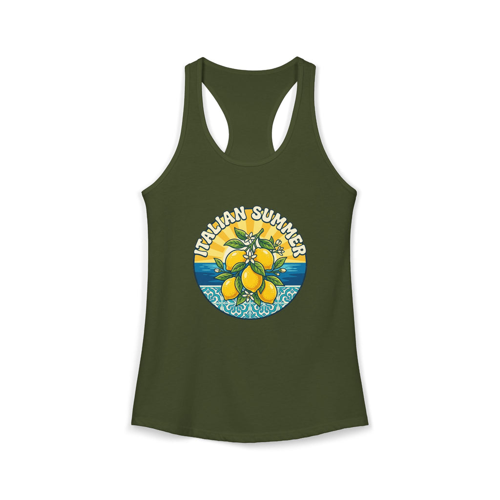 Summer Graphic Tank — Italian Style