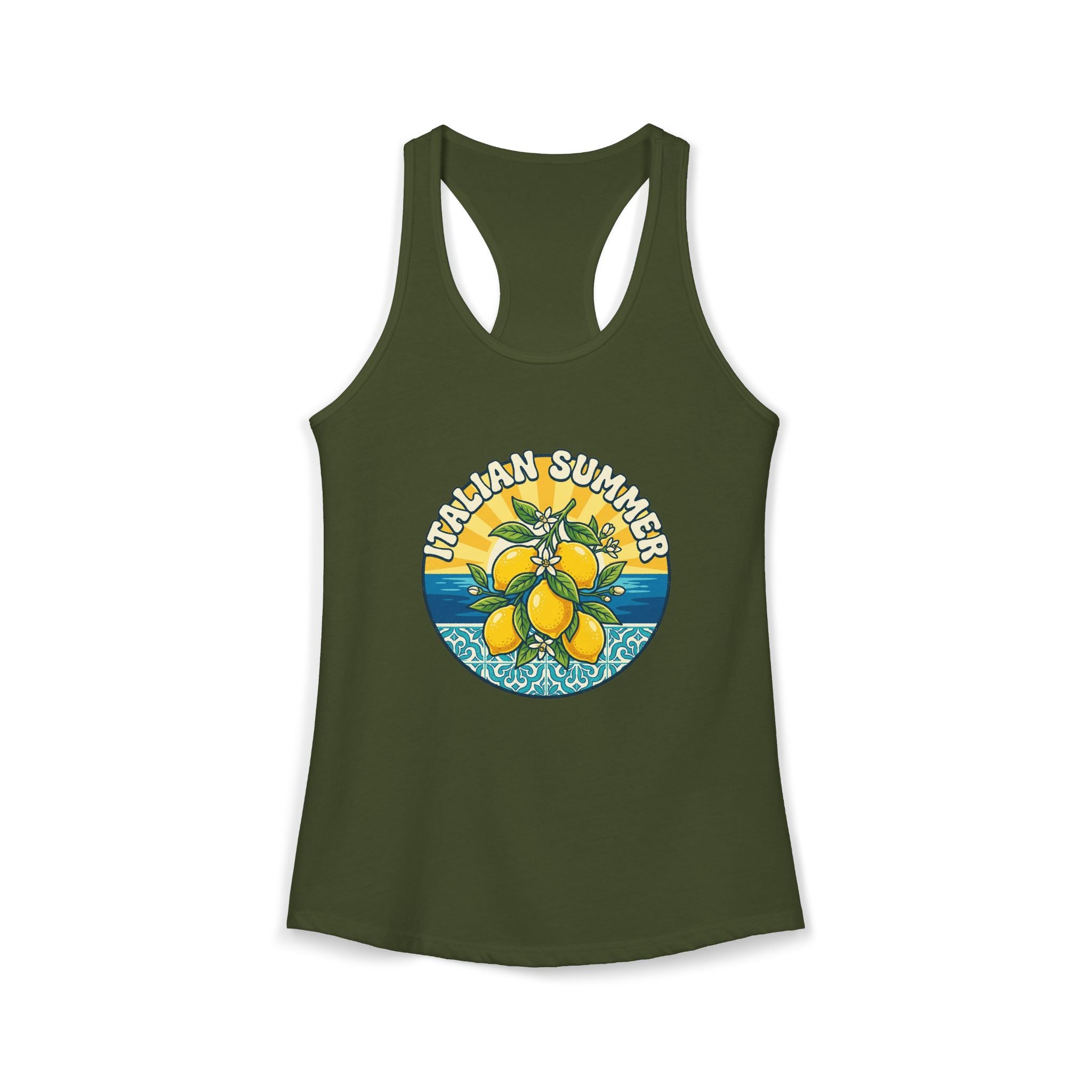 Summer Graphic Tank — Italian Style