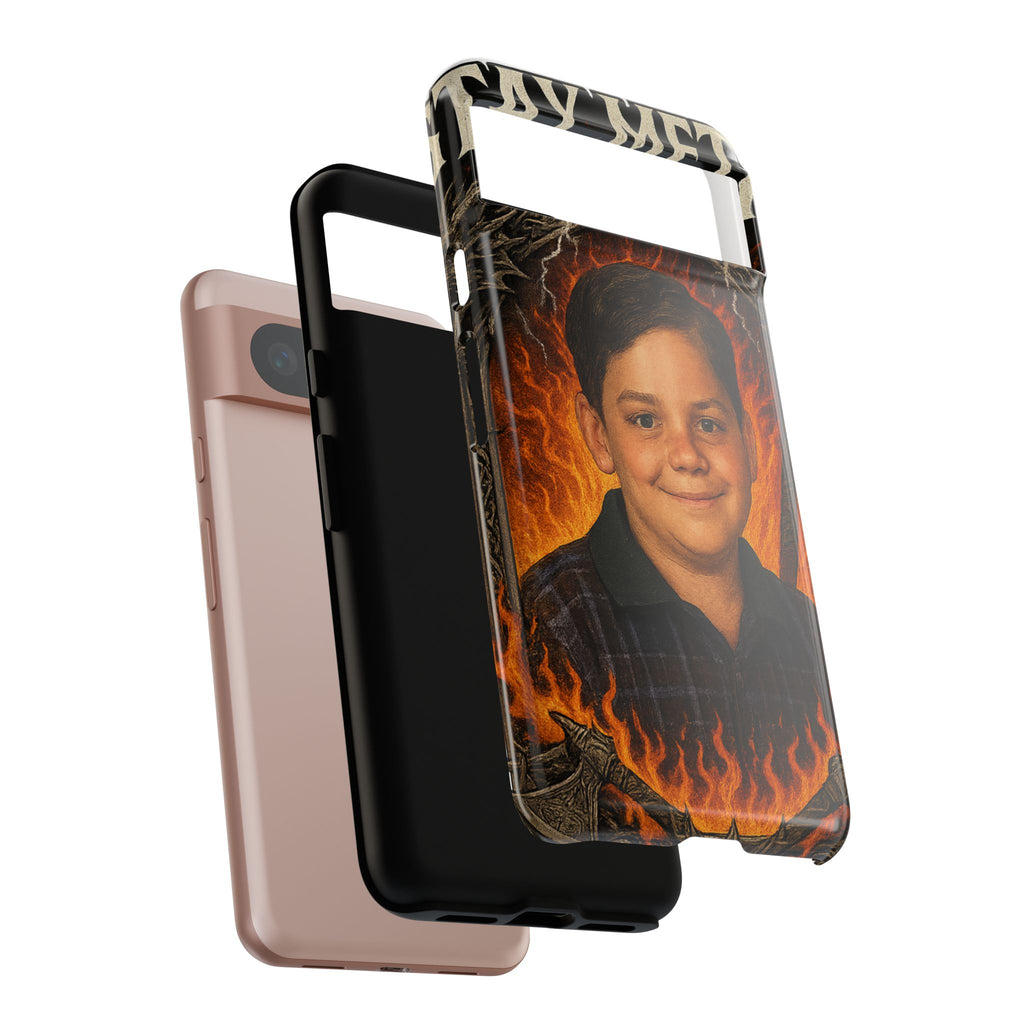 Metalhead Phone Case, Tough Cases for Music Lovers, Personalize with Unique Art, Gift for Metal Fans, Rock Lover's Accessory