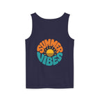 Summer Vibes Unisex Tank Top - Retro Sun Graphic