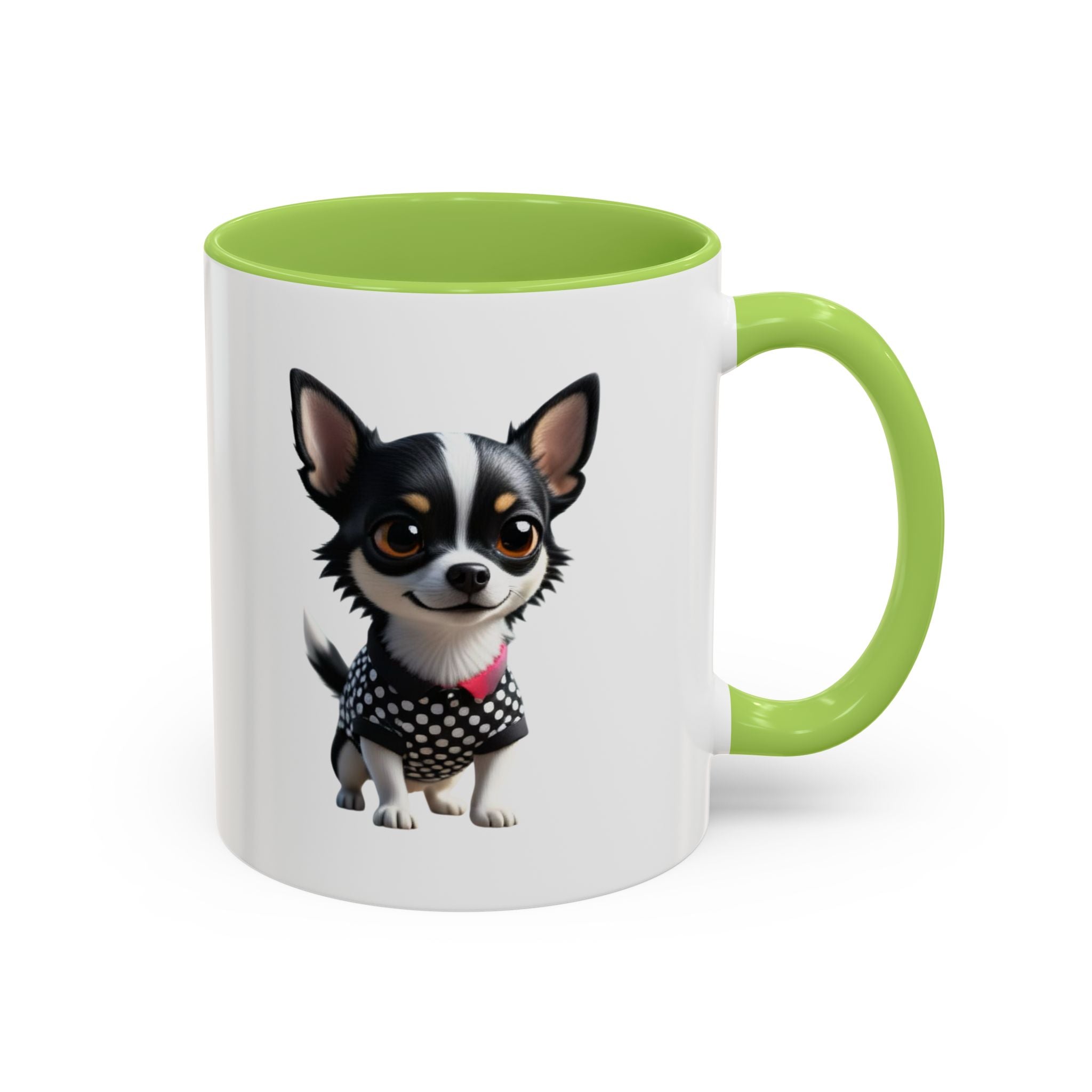 Chihuahua Dog Accent Coffee Mug – Cute Tiny Pup 11/15oz
