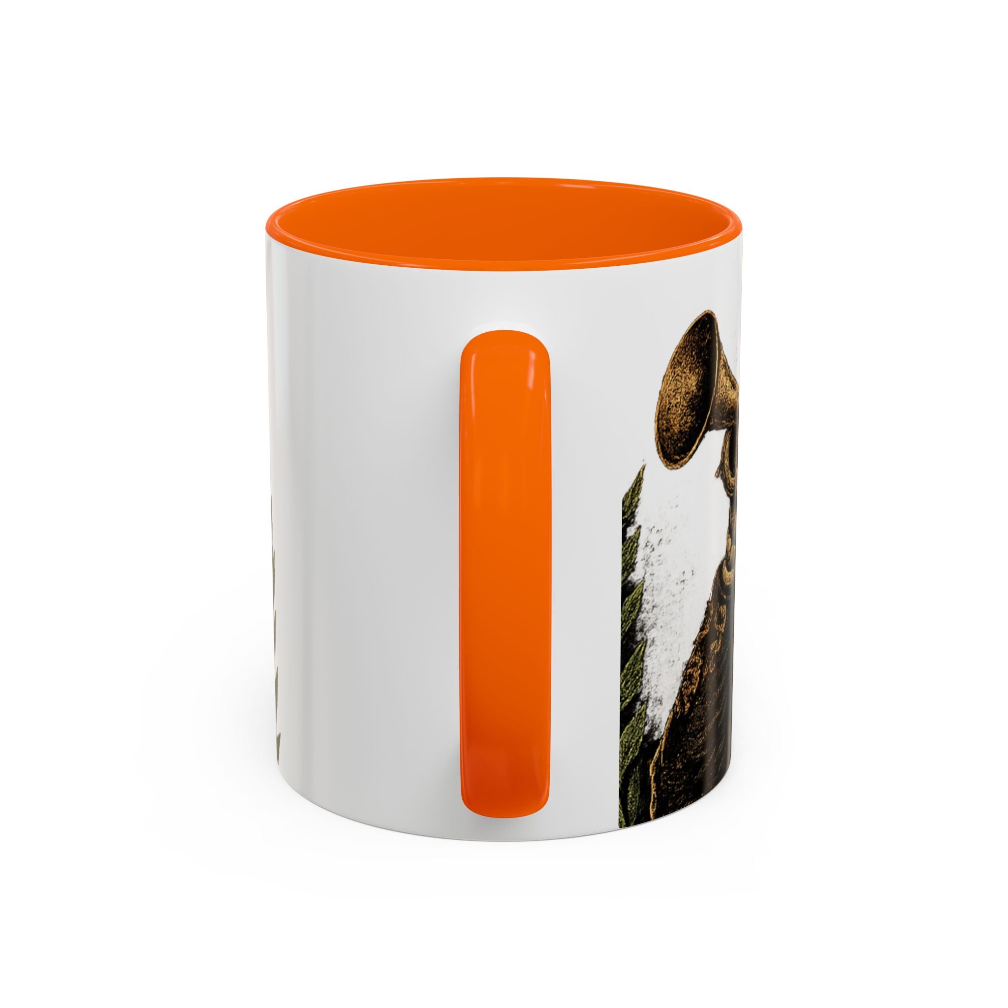 Day of the Dead Soccer Skull Accent Mug — 11/15oz
