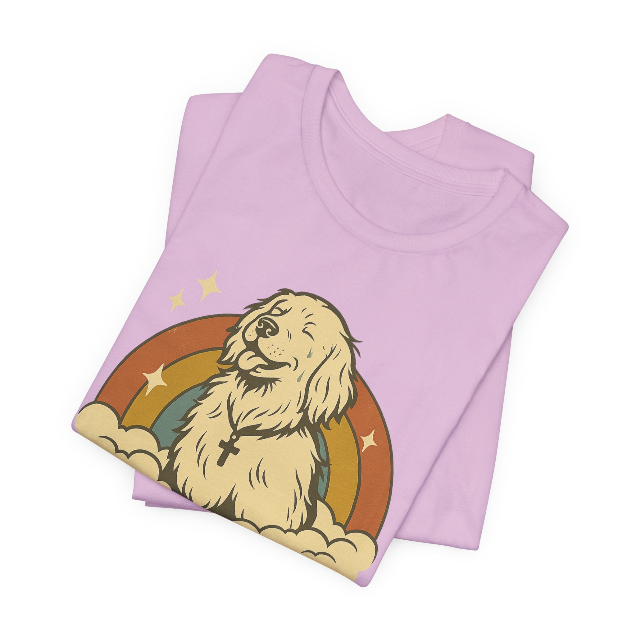 "Dog Hair Is My Glitter" – Retro Golden Vibes Edition