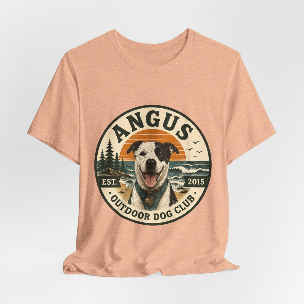 Angus Dog Photo Collage T-Shirt