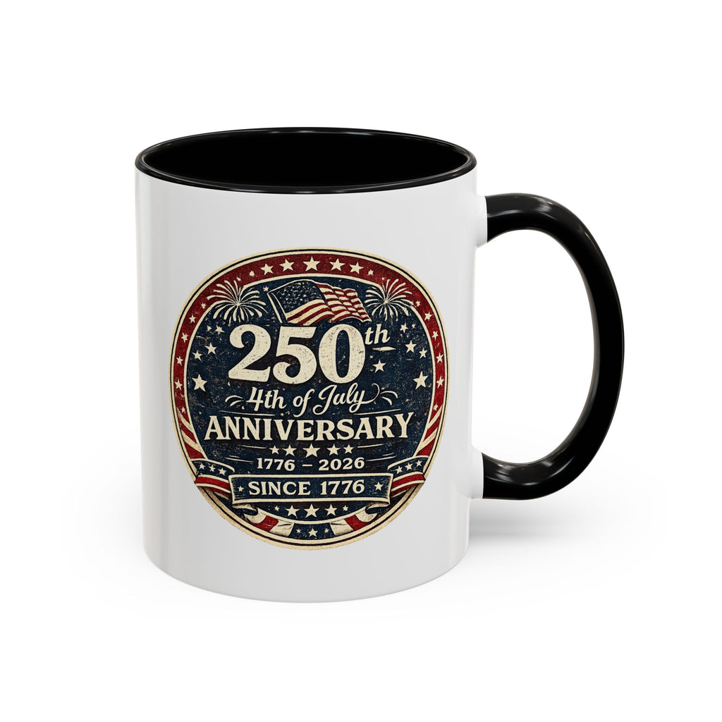 250th 4th of July Anniversary Coffee Mug