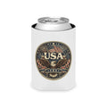 USA Eagle Can Cooler - Patriotic American Flag Beer Holder for 4th of July