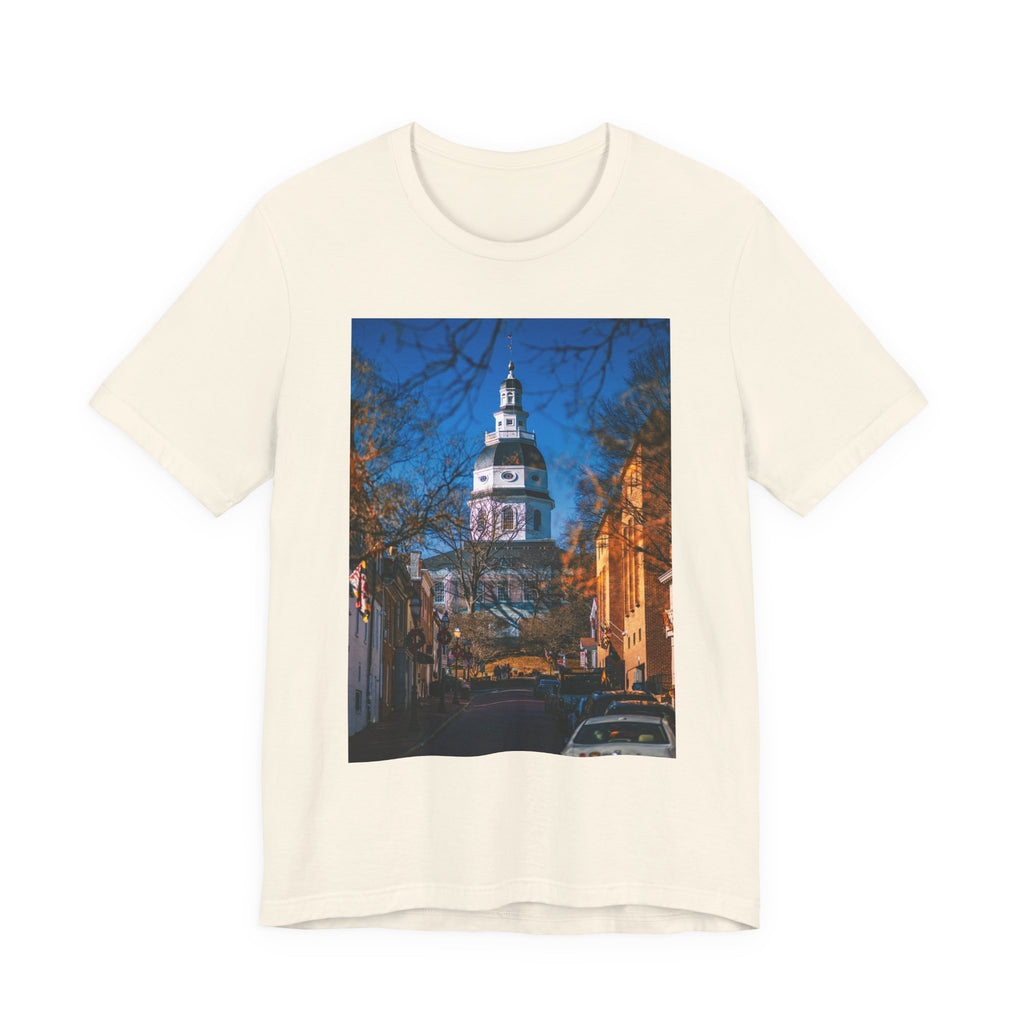Maryland State House Street Photo Tee
