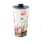 20oz Floral Tumbler - Pink Cosmos Insulated Travel Cup