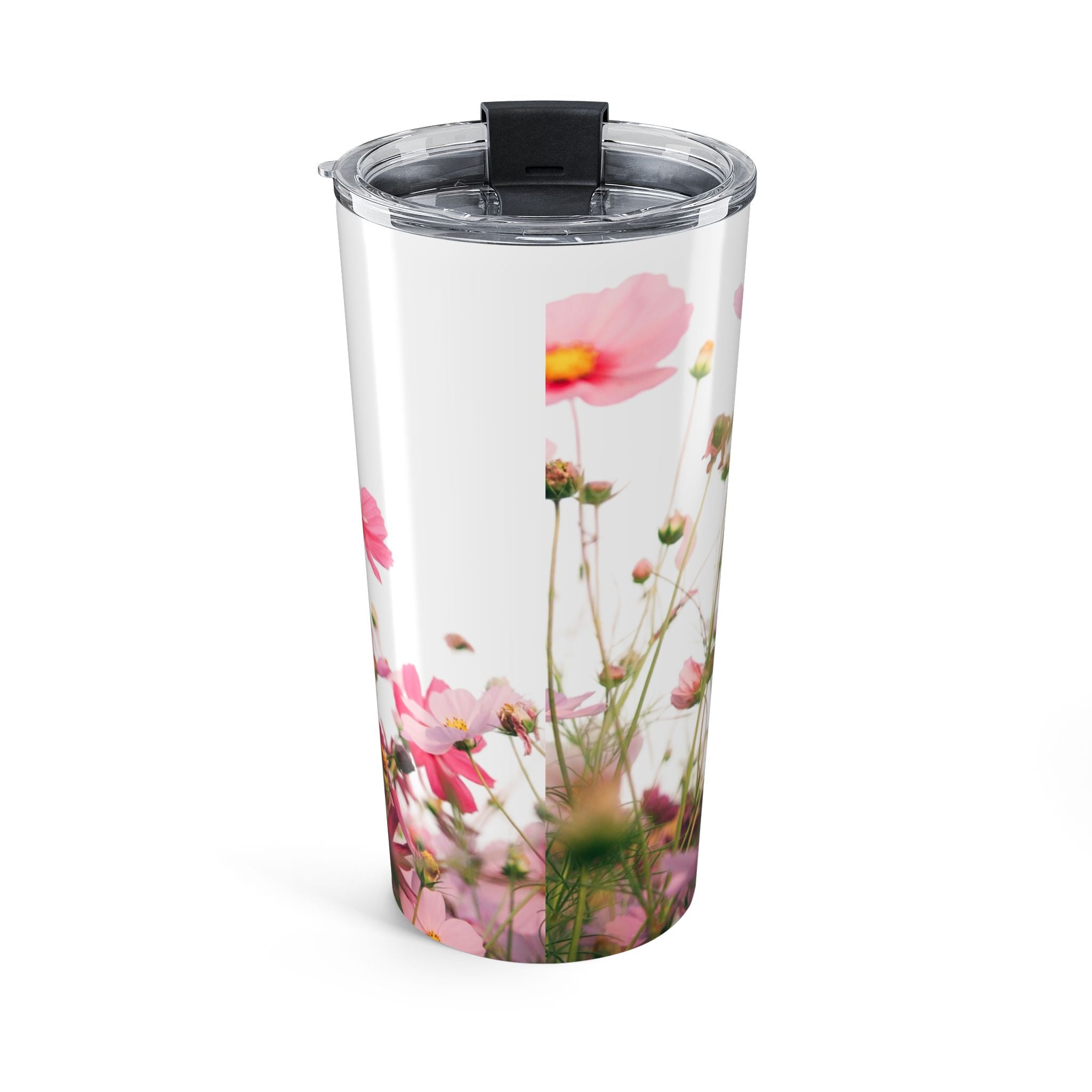 20oz Floral Tumbler - Pink Cosmos Insulated Travel Cup