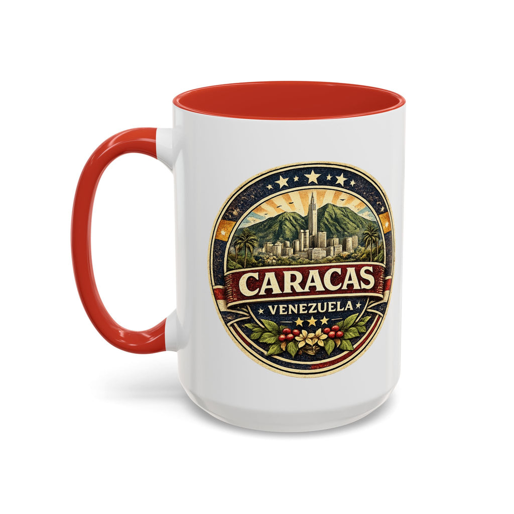 Caracas Venezuela Vintage Travel Accent Coffee Mug