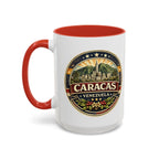 Caracas Venezuela Vintage Travel Accent Coffee Mug