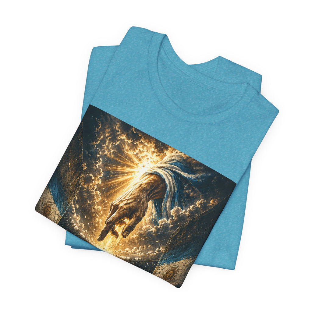 Soccer Faith T-Shirt — "La Selección de Dios" Graphic Tee