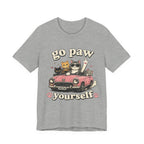 Go Paw Yourself Cat Tee – Cute Retro Cats in Convertible T‑Shirt