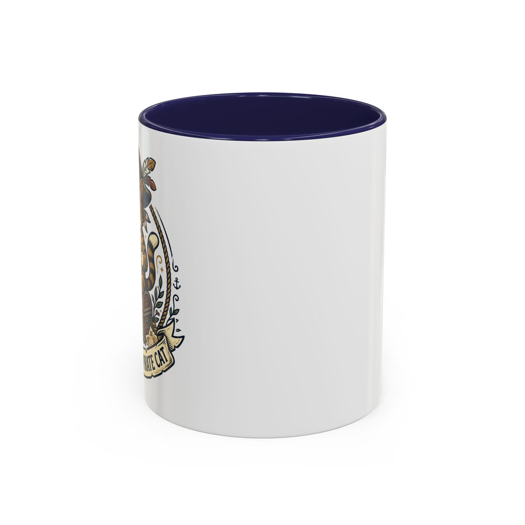 Vintage Sailor Anchor Coffee Mug — Nautical Tattoo Accent Mug (11/15oz)
