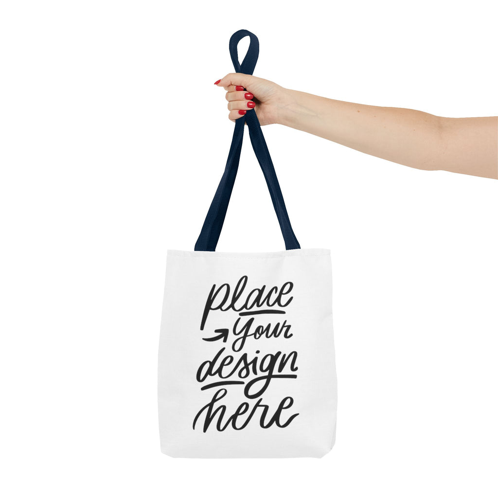 Custom Printed Tote Bag — Personalized All-Over-Print Canvas Shopper