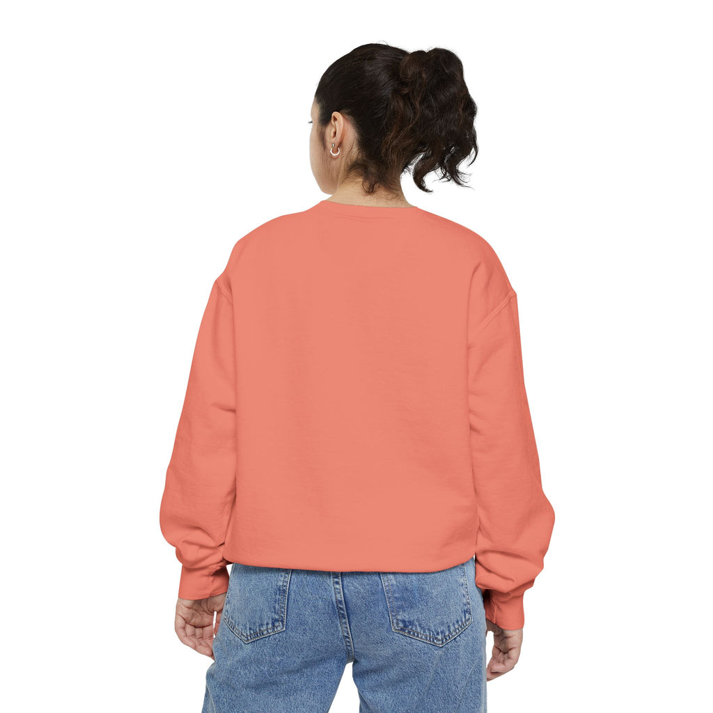 Floral Meadow Sweatshirt — Pink Cosmos Garden Crewneck