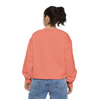 Floral Meadow Sweatshirt — Pink Cosmos Garden Crewneck