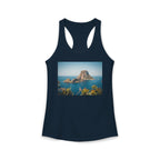 Women's Racerback Tank - Es Vedrà, Spain View