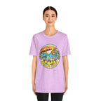Amalfi Coast Vintage Travel Tee — Scenic Lemon & Vespa Graphic