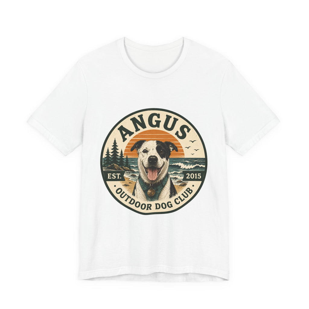 Angus Dog Photo Collage T-Shirt